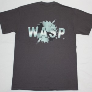 W.A.S.P. HEADS NEW GREY T-SHIRT