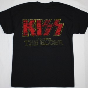 KISS MUSIC FROM THE ELDER 1981 NEW BLACK T-SHIRT