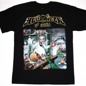 HELLOWEEN DR.STEIN '88  NEW BLACK T-SHIRT