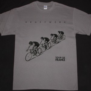 KRAFTWERK TOUR DE FRANCE NEW GREY CHARCOAL T-SHIRT