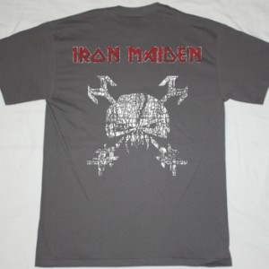 IRON MAIDEN THE HORSEMAN GREY/CHARCOAL T-SHIRT