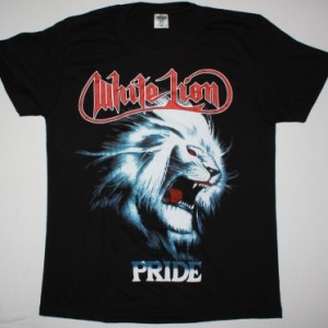 WHITE LION PRIDE ROCK N ROAR TOUR 88 NEW BLACK TSHIRT