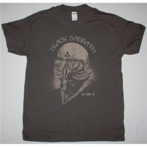 BLACK SABBATH US TOUR 78 NEW GREY CHARCOAL T SHIRT