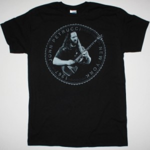 JOHN PETRUCCI LIVE NEW YORK NEW BLACK T-SHIRT