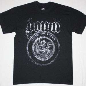 DOWN OVER THE UNDER'07 NEW BLACK T-SHIRT