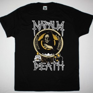NAPALM DEATH LIFE NEW BLACK T-SHIRT
