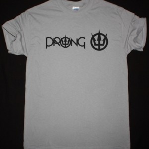 PRONG LOGO NEW LIGHT GREY T-SHIRT