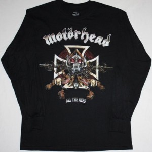 MOTORHEAD ALL THE ACES  S-XXL LONG SLEEVE T-SHIRT