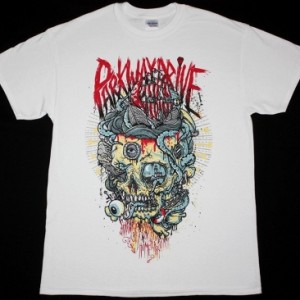 PARKWAY DRIVE SHIPWRECKED BONES NEW WHITE T-SHIRT
