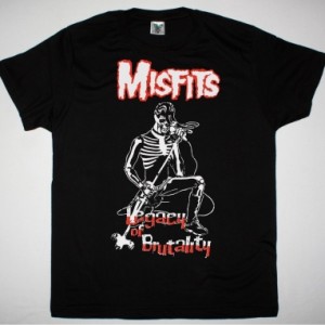 MISFITS LEGACY OF BRUTALITY 2 NEW BLACK T SHIRT