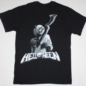 HELLOWEEN WALLS OF JERICHO'85  NEW BLACK T-SHIRT