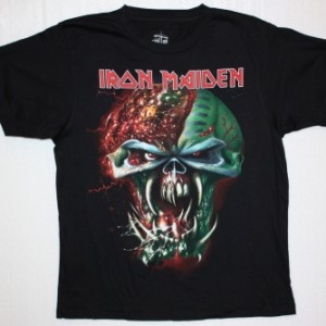 IRON MAIDEN HEAD TOUR 2011 NEW RARE T-SHIRT