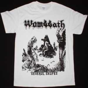 WOMBBATH SEVERAL SHAPES NEW WHITE T-SHIRT