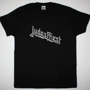 JUDAS PRIEST VINTAGE LOGO NEW BLACK T-SHIRT