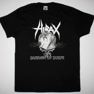 HIRAX BARRAGE OF NOISE NEW BLACK T-SHIRT