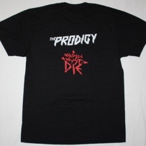 THE PRODIGY INVADERS MUST DIE NEW BLACK T-SHIRT