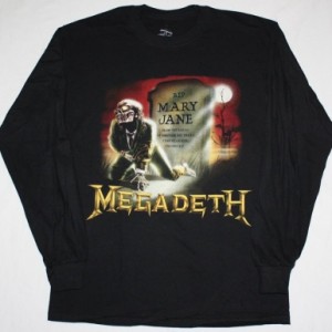 MEGADETH MARY JANE'88  LONG SLEEVE T-SHIRT