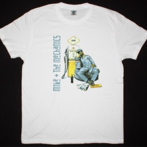 MIKE AND THE MECHANICS MECHANIC NEW WHITE T SHIRT