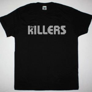 THE KILLERS LOGO NEW BLACK T-SHIRT