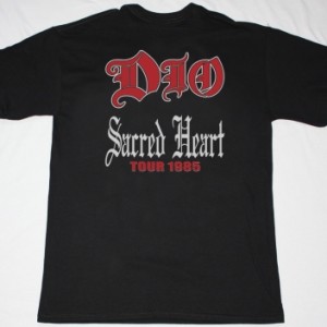 DIO SACRED HEART  NEW BLACK T-SHIRT