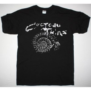 COCTEAU TWINS NEW BLACK T SHIRT