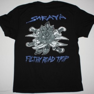 SARAYA SARAYA 1989 NEW BLACK T SHIRT