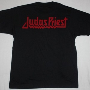JUDAS PRIEST LIVING AFTER MIDNIGHT'80 NEW BLACK T-SHIRT