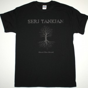 SERJ TANKIAN ELECT THE DEAD NEW BLACK T-SHIRT