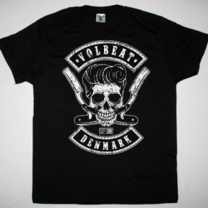 VOLBEAT DENMARK NEW BLACK T-SHIRT
