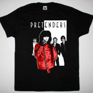 PRETENDERS NEW BLACK T-SHIRT