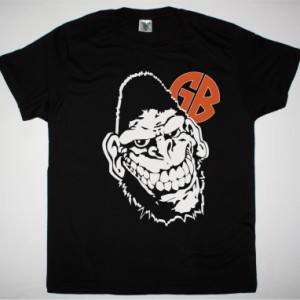 GORILLA BISCUITS HUGE GORILLA NEW BLACK T SHIRT
