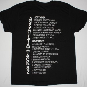 MICHAEL SCHENKER GROUP  MICHAEL SHENKER TOUR 82 NEW BLACK T-SHIRT