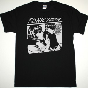 SONIC YOUTH GOO NEW BLACK T-SHIRT
