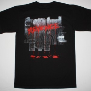 KISS REVENGE'92 NEW BLACK T-SHIRT