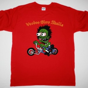 VOODOO GLOW SKULLS FIRME NEW RED T-SHIRT