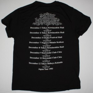 BLUE MURDER NOTHIN BUT TROUBLE NEW BLACK T-SHIRT