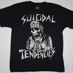 SUICIDAL TENDENCIES SKELETON NEW BLACK T-SHIRT