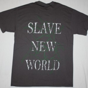 SEPULTURA SLAVE NEW WORLD'93 NEW GREY T-SHIRT