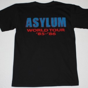 KISS ASYLUM'85 NEW BLACK T-SHIRT
