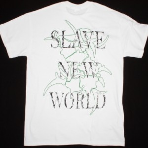 SEPULTURA SLAVE NEW WORLD'93 NEW WHITE T-SHIRT