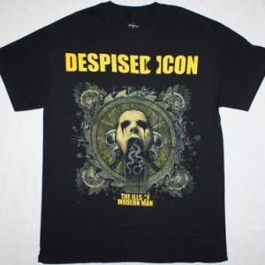 DESPISED ICON ILLS OF MODERN MAN METALCORE NEW BLACK T-SHIRT