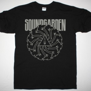 SOUNDGARDEN LOGO SAW NEW BLACK T SHIRT