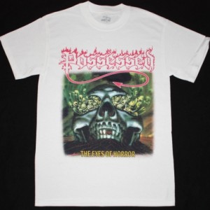 POSSESSED THE EYES OF HORROR NEW WHITE T-SHIRT