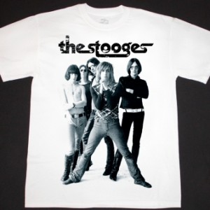 THE STOOGES IGGY POP  NEW WHITE T-SHIRT