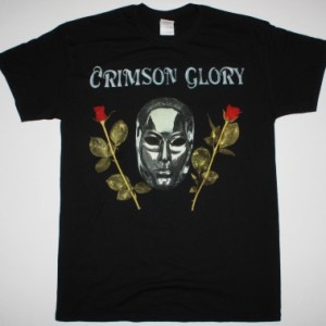 CRIMSON GLORY FIRST ALBUM 1986 NEW BLACK T-SHIRT