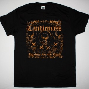 CANDLEMASS PSALMS FOR THE DEAD NEW BLACK T-SHIRT