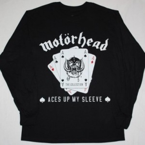 MOTORHEAD ACES UP MY SLEEVE S-XXL LONG SLEEVE T-SHIRT
