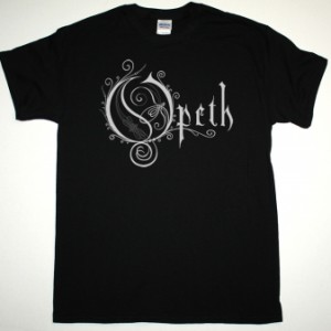 OPETH LOGO NEW BLACK T-SHIRT