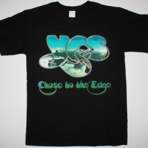 YES CLOSE TO THE EDGE 1972 NEW BLACK T-SHIRT