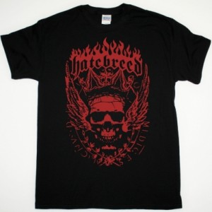 HATEBREED CROWN  NEW BLACK T SHIRT
